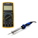 Combo Electronica Soldador Tester Reparacion Profecional