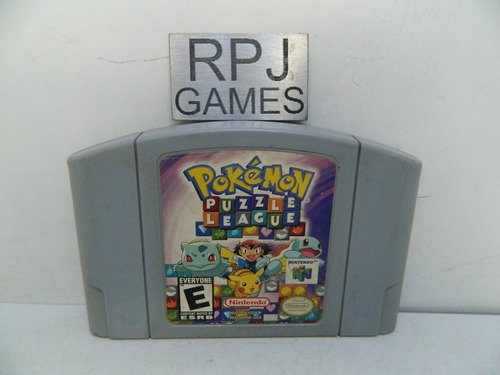 Pokemon Puzzle League Original P/ Nintendo 64 N64 - Loja Rj