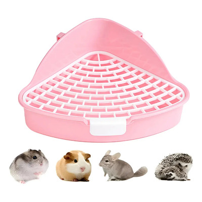 Para Baño Arenero Esquinero Eco Para Cuyos Erizos Conejos