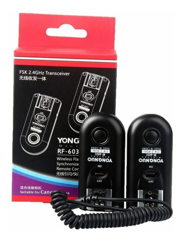 Par De Radios Yongnuo Yn Rf603c Ii, Para Canon