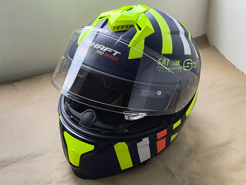 Casco Moto Integral Shaft Shpro 610dv Perfecto Estado