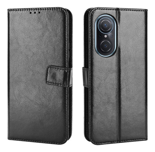 Funda Anticaída Para Huawei Nova 9 Se De Cuero Flip Cartera