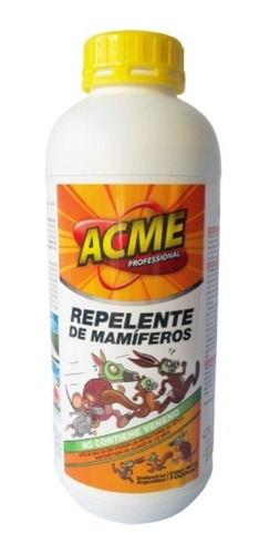 Repelente De Mamíferos, Roedore, Reptiles Pack  3lts Belgran