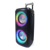 Parlante Portatil Con Luces Led Stromberg Punch 80 Watts 