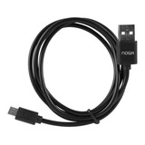 Cable Usb 2.0 A Micro Usb 5v - 2a Carga Y Datos 1.80 Mts Color Negro