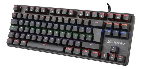 Teclado Mecánico Gaming Xgk-914 Usb Rgb X-micro 