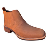 Bota Country Texana Masculina Botina Cowboy Vaquejada Rodeio