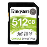 Tarjeta De Memoria Kingston Sds2/512gb  Canvas Select 512gb