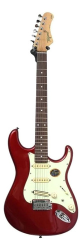 Guitarra Tagima Strato T-805 Vermelho Metalico Escala Escura