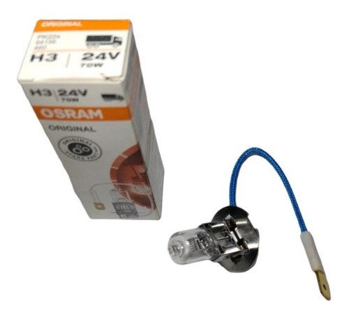 Lâmpada Halógena H3 24v - 70w- Osram