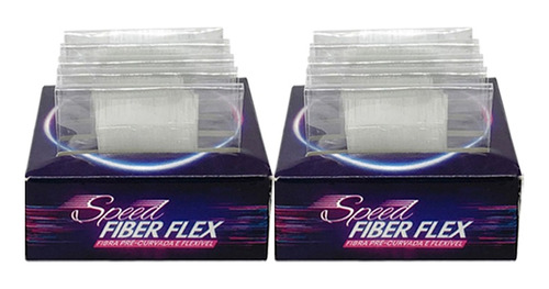 Kit 2 Fibra De Vidro - 100 Und Speed Fiber Flex Original