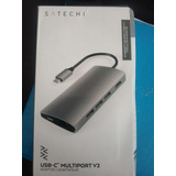 Adaptador Satechi Hub Multipuerto Usb-c V2 8 En 1 Ethernet