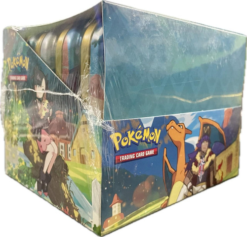 Pokémon Tcg Display Mini Tin 10pz Inglés