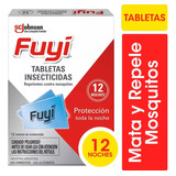 Fuyi Tabletas Insecticidas Repelente Contra Mosquitos X 12u