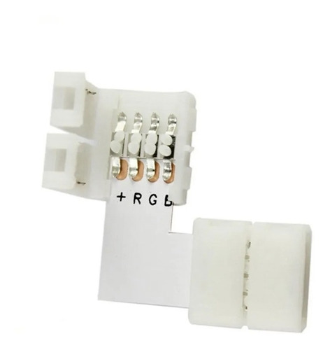 Conector L Esquina Para Tiras Led 5050 Rgb Demasled X 5u.