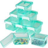 Siyomg Pequena Caja De Plastico, 8 Contenedores Apilables De