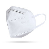 Kit 5 Máscaras N95 Proteção Respiratória - Pff2 Cor Branco