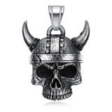 Campana Calavera Vikingo Biker Bell Guardian Gremlin Suerte