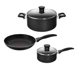 Bateria T-fal Family Cook 5 Pzas Negro Disa Home