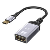 Aoocoo Adaptador Usb C A Hdmi 4k 120hz, 8k 30hz Usb Tipo C