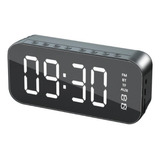 Reloj Despertador Digital Bluetooth Radio Alarma Micro Sd