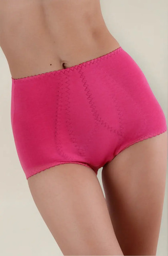 6 Pz Braga Control Abdomen Algodón Mujer Her Monique