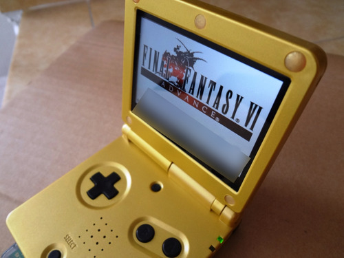 Gameboy Advance Sp Pantalla Ips 6 Niveles De Brillo Zelda