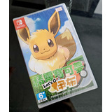 Pokemon Lets Go Eevee Nuevo/sellado