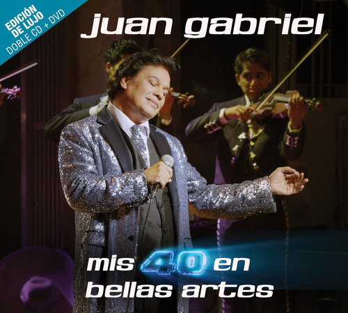 Juan Gabriel Mis 40 Bellas Artes Vol 1 Uno Color 2 Lp Vinyl Versión Del Álbum Estándar