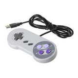 Control De Pc Usb De Super Nintendo, Color: Otro