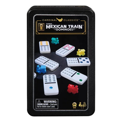 Spin Master Games, Cardinal Classics, Set De Dominó De Doble Doce Tren Mexicano, Juegos De Mesa Clásicos, 2-8 Jugadores, A Partir De 8 Años | Envío gratis