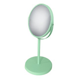 Espelho 2x Grande Dupla Face De Mesa Maquiagem Aumento 360°