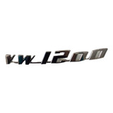 Accesorio Emblema Vw 1200 Tapa De Motor Metálico Cromado