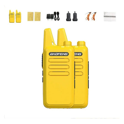 Radio Walkie Talkies Baofeng T20 5w Carga Usb Uhf 400-470mhz