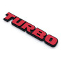 Emblema De Coche Turbo Rojo For Vw Volvo Ix35