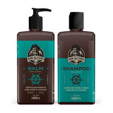 Kit Shampoo E Balm Para Barba Calico Jack Don Alcides