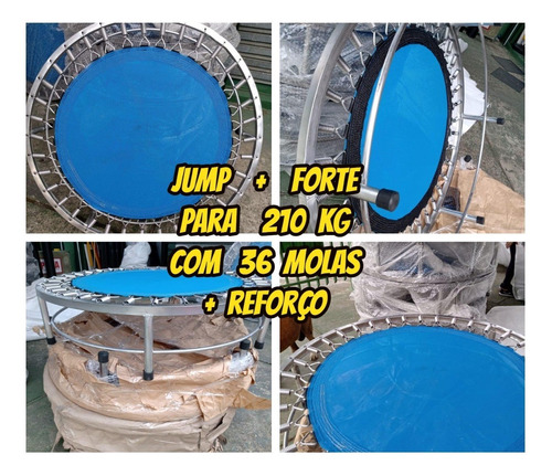 Jamp Profissional Reforçado Suporta 210 Kg C/36 Molas+brinde