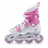 Patines En Linea Hondar Holy Pink Slalom Fsk Bota Rigida