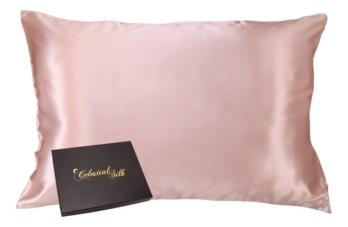 Celestial Silk Funda De Almohada De Seda 100% Para Cabello