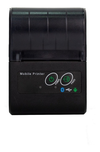 Mini Impressora 58mm Portátil Bluetooth Térmica Android Ios