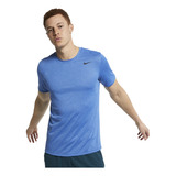 Camiseta Nike Breathe Run Top Ss Azul Hombre