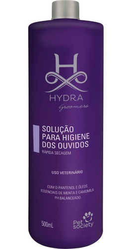 Solução Para Higine Dos Ouvidos Hydra 500ml