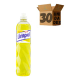 Kit 30 Detergente Neutro Limpol Em Squeeze 500ml