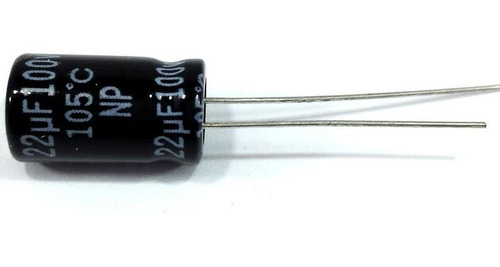 Capacitor Bipolar 22x100 - 22uf 100v Driver Corneta 10 Unid