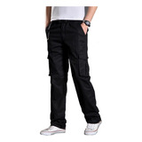 Jogger Cargo Gabardina For Hombre Pantalón Casual