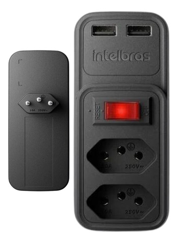 Adaptador Carregador Tomada Usb Intelbras Eac1002 - Promoção