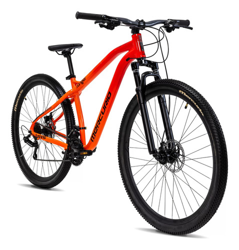 Bicicleta Mtb Mercurio Ranger 29´ Rojo/nar Verd/lima 24vel