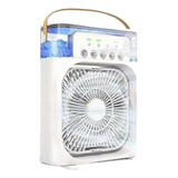 Ventilador Portátil De Mesa Mini Ar Condicionado (branco)