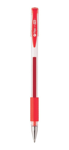 Boligrafo Roller Lapicera Filgo Gel Pop Color Rojo Caja X 12