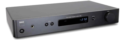 Amplificador Dac Digital Híbrido, Negro, Nad C338 Color Negro Potencia De Salida Rms 50 W